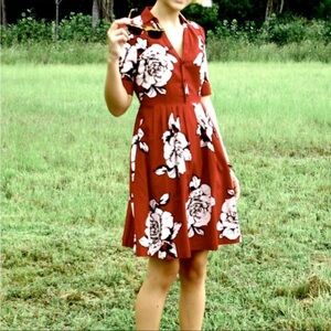 Maeve Floral Sundress 100% cotton size 6
